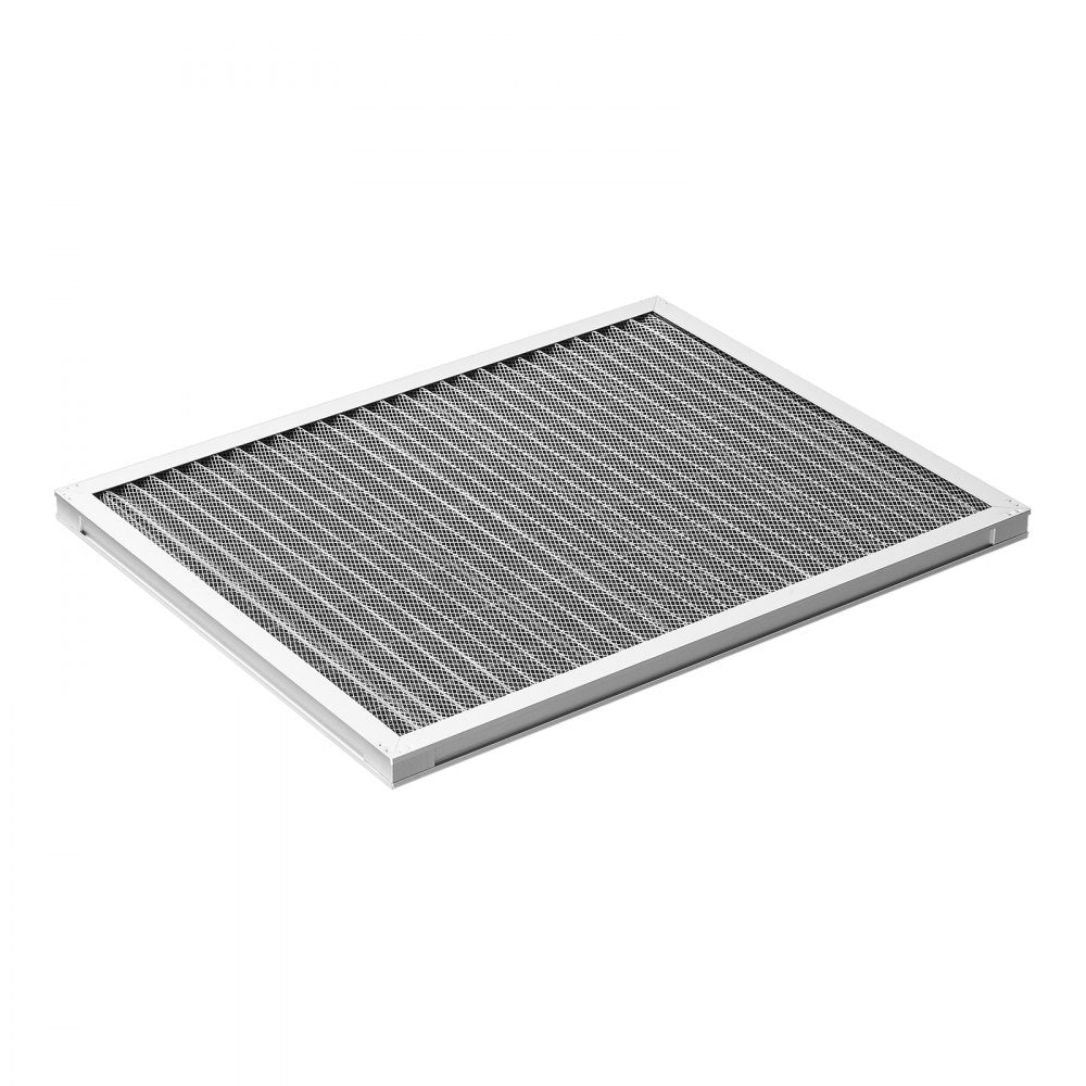 VEVOR Electrostatic Air Filter, 16x20x1 inch Washable & Reusable Aluminum AC/HVAC Furnace Filter, MERV 8 Long Lifetime, Home or Office (Actual Size: 15.5 x 19.75 x 0.82 in)