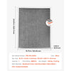VEVOR Electrostatic Air Filter, 20x25x1 inch Washable & Reusable Aluminum AC/HVAC Furnace Filter, MERV 8 Long Lifetime, Home or Office (Actual Size: 19.75 x 24.65 x 0.82 in)