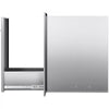 VEVOR Outdoor Kitchen Trash Drawer, 13.54"W x 19.61"D x 25.79"H Interior Storage, Multi-Purpose Outdoor Kitchen Drawers Stainless Steel, 55 lbs Max Capacity per Tier, for Outdoors BBQ Island Kitchens