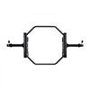 VEVOR Trap Bar Hex Bar, 2-Inch Hex Barbell, 500 LBS Capacity Shrug Bars, Weightlifting and Strength Training Equipment, Home Gym for Squats, Deadlifts, Shoulder Presses, Black