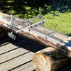 VEVOR Chainsaw Mill and Rail Mill Guide System, Portable Sawmill 14"-36" Guide Bar, 9ft Aluminum Saw Milling Rail Guide with Chainsaw Planking Mill for Woodworkers and Carpenters