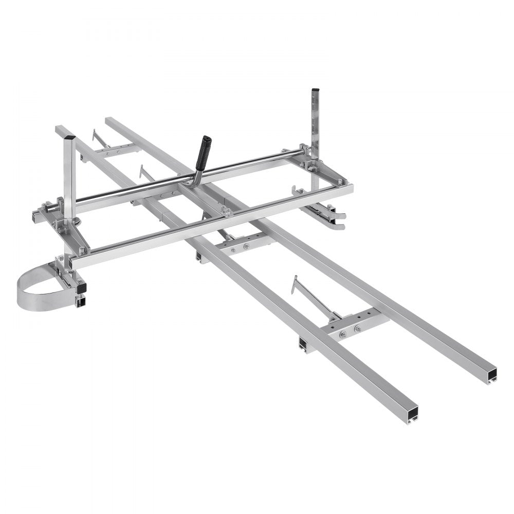 VEVOR Chainsaw Mill and Rail Mill Guide System, Portable Sawmill 14"-36" Guide Bar, 9ft Aluminum Saw Milling Rail Guide with Chainsaw Planking Mill for Woodworkers and Carpenters