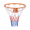 VEVOR Basketball Rim, Wall Door Mounted Basketball Hoop, Heavy Duty Q235 Basketball Flex Rim Goal Replacement with Net, Standard 18" Indoor and Outdoor Hanging Basketball Hoop for Kids Adults