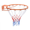 VEVOR Basketball Rim, Wall Door Mounted Basketball Hoop, Heavy Duty Q235 Basketball Flex Rim Goal Replacement with Net, Standard 18" Indoor and Outdoor Hanging Basketball Hoop for Kids Adults