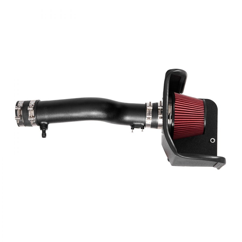 VEVOR Cold Air Intake, 3.3 Inch Cold Air Intake System + Heat Shield Compatible with 2016-2023 Toyota Tacoma 3.5L V6 Gas, High Flow Filter Kit Improved Horsepower, Throttle Response, High Performance