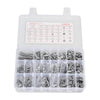 VEVOR 1110 Pcs Bolts and Nuts Assortment Kit, Imperial Machine Screws and Flat Washers, Stainless Steel 10-24,8-32,2-56,6-32,4-40, for Furniture /Equipment/Vehicle Assembly, Silver