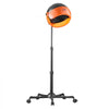VEVOR Ionic Hood Dryer, 1875W Pro Bonnet Hair Dryer, Timer, 3 Temperature Levels & Adjustable Speed, Mobile Floor Stand with Wheels for Salon & Home Spa