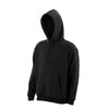 VEVOR Men Pullover Hoodie, Medium Size, Fleece Long Sleeve Comfy Casual Basic Pullover Hooded Sweatshirt, Warm & Skin-friendly, Practical & Trendy, Black Hoodie with Large Pocket for Fall & Winter