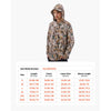 VEVOR Camo Hoodie, Large Size, Men Pullover Hooded Sweatshirt, Moisture Wicking & Breathable, Quick-dry, Hiking Fishing Shirt with Hood, Long Sleeves Hunting Shirts for Spring & Summer Outdoor Work