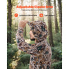 VEVOR Camo Hoodie, XX-Large Size, Men Pullover Hooded Sweatshirt, Moisture Wicking & Breathable, Quick-dry, Hiking Fishing Shirt with Hood, Long Sleeves Hunting Shirts for Spring & Summer Outdoor Work