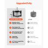 VEVOR Condenser Fan Motor with Capacitor, 1/8HP 825RPM 208-230V, Replacement for GE Genteq Carrier Bryant Payne 5KCP39KFUA99S D159176P01 X70370245010 X70370245-01 5KCP39GGV570S
