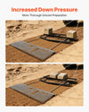 Increased down pressure use case graphic for VEVOR drag harrow