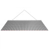 VEVOR Drag Harrow, 6 x 3 ft, High-Efficiency Chain Harrow Rake, ATVs UTVs Tractors Attachments, Durable Galvanized Steel Mesh Drag Mat with Towing Chain, for Gravel Driveway Ruts Farm Field Leveling