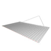 VEVOR Drag Harrow, 6 x 3 ft, High-Efficiency Chain Harrow Rake, ATVs UTVs Tractors Attachments, Durable Galvanized Steel Mesh Drag Mat with Towing Chain, for Gravel Driveway Ruts Farm Field Leveling