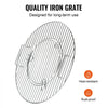 VEVOR 21 Inch Cooking Grate for 21 inch Kettle Grill, Round Replacement Charcoal Grates, Iron Gas Grill Replacement Parts for Outdoor Cooking, Barbecue Camping, Picnic, Patio and Backyard, Silver