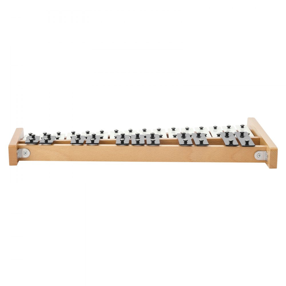 VEVOR Glockenspiel Xylophone, 27 Notes, Professional Xylophone Percussion Instrument, with Metal Keys, Includes 4 Mallets, Carrying Bag, Beginner Musical Instrument for Adults and Kids Music Teaching