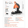 VEVOR Chop Saw 14-inch Cold Cut Blade 2800 W Powerful Motor Cut Off Saw, For Cutting Metal, -45° to 45° Adjustable Angle, Efficient Dry Cutting, with Thickened Blade Guard and Chip Collection Box