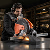 VEVOR Chop Saw 14-inch Cold Cut Blade 2800 W Powerful Motor Cut Off Saw, For Cutting Metal, -45° to 45° Adjustable Angle, Efficient Dry Cutting, with Thickened Blade Guard and Chip Collection Box