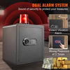 VEVOR Safe, 1.8 Cubic Feet Home Safe, Steel Security Safe with Digital Keypad and 2 Keys, Cabinet Safe with Fire-proof Bag, Protect Cash, Gold, Jewelry, Documents for Home, Hotel, 15.8x13x16.9 inches