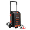 VEVOR 6V/12V Wheeled Battery Charger 150A 12V Car Charger Engine Starter, Heavy Duty Automotive Car Battery Maintainer, Fully Automatic, with Wheels, Compatible with Lead-Acid and Lithium Batteries