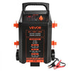 VEVOR Wheeled Battery Charger 6V/12V/24V 60A/300A/200A Car Charger Starter, Heavy Duty Automotive Car Battery Maintainer Engine Start, Fully Automatic, with Wheels, for Lead-Acid and Lithium Batteries