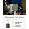 VEVOR Outdoor Electrical Outlet Box, 20 AMP GFCI Receptacle, Electrical Outlet Panel Box with GFCI Protection, IP54 Weatherproof Exterior, Power Plug Outlet Box, for Halloween Decorations Patio Lights