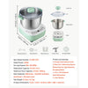 VEVOR Dough Mixer 6.9 Quart Electric Dough Maker with Ferment Function, for Pizza, Pasta, and Sourdough, 304 Stainless Steel Bowl, Timer, Face-up Control Panel, Household Dough Kneading Machine