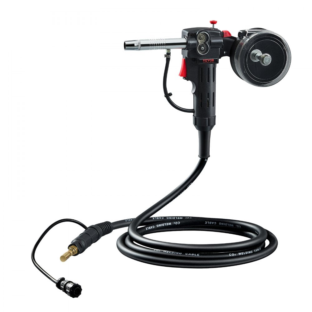 VEVOR 100Amp Spool Gun with 10FT Cable, Compatible with Hobart Handler 210 MVP Mig Welders, Suitable for 0.023", 0.030" and 0.035" Flux Core/Solid/Aluminum Welding Wires