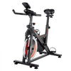VEVOR Exercise Bike, Adjustable Stationary Bike, Indoor Cycling Bike for Home Cardio, Workout Bike with Silent Belt Drive, Comfortable Seat Cushion, LCD Monitor, and Heavy Flywheel