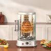 VEVOR Shawarma Grill Machine, Vertical Chicken Shawarma Cooker Machine Countertop, Electric Stainless Steel Broiler Gyro Rotisserie Oven Doner Kebab Machine, for Home Restaurant Kitchen Parties