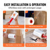 VEVOR Stretch Film, 5 inches x 1000 feet, 2 Pack, 80 Gauge Industrial Strength Clear Durable Stretch Wrap Roll, Heavy Duty Shrink Film Stretch Wrap with Handles for Pallet Wrapping Shipping Moving