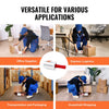 VEVOR Stretch Film, 5 inches x 1000 feet, 2 Pack, 80 Gauge Industrial Strength Clear Durable Stretch Wrap Roll, Heavy Duty Shrink Film Stretch Wrap with Handles for Pallet Wrapping Shipping Moving