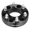 VEVOR Wheel Spacers, 1.5" 6"x5.3" Wheel Adapters, 6 Lug Forged Spacer, 87.1 mm Bore Hubcentric M14 x1.5 Studs Spacers, Fit for Ford F150, Expedition, Lobo, Navigator, 4 PCS Black