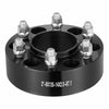 VEVOR Wheel Spacers, 2" 6"x5.3" Wheel Adapters, 6 Lug Forged Spacer, 87.1 mm Bore Hubcentric M14 x2 Studs Spacers, Fit for Ford  Expedition, F150, Lincoln Navigator, 4 PCS Black