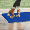 VEVOR Dryland Tiles for Hockey Floor Mat, 12 x 12 in 8 Pcs Interlocking Versatile Training Surface, Dance Floor Tiles, Hockey Training Equipment Board for Shooting (Blue, 8 sq. ft/Box)