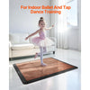 VEVOR Dance Floor Tiles, 12.4 x 12.4 in 9 Piece Interlocking Dance Flooring, Portable Dance Practice Floor with Cushioned Base  (Oak Wood Grain, 9 sq. ft/Box )