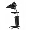 VEVOR Portable Shampoo Bowl 270° Rotating Salon Sink Wash Basin with Bucket, for Home & Salon Use, Height and Angle Adjustable, Hair Washing Station with Drain Hose, Showerhead & Storage Tray, Black