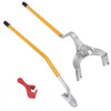 VEVOR Tire Mount Demount Tool, 22.5-24.5 inch Manual Steel Tire Changer Mount Demount Removal Tool, with Extra bead holder, Tubeless Truck Bead Breaker, 3 PCS Tire Changing Tools, Orange