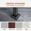 VEVOR Handrails for Outdoor Steps, Fit 1 or 2 Steps Outdoor Stair Railing, Arch#1 Wrought Iron Handrail, Flexible Porch Railing, Black Transitional Handrails for Concrete Steps or Wooden Stairs
Visit the Happybuy Store