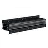VEVOR Undermount Drawer Slides, 16 inch, Full Extension Ball Bearing Under Stair Cabinet Rails, 260 LB Load Capacity Heavy Duty Bottom Stair Cabinet Glides Track Runners,for DIY Replacement, Black