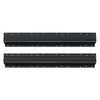 VEVOR Undermount Drawer Slides, 24 inch, Full Extension Ball Bearing Under Stair Cabinet Rails, 260 LB Load Capacity Heavy Duty Bottom Stair Cabinet Glides Track Runners,for DIY Replacement, Black