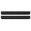 VEVOR Undermount Drawer Slides, 32 inch, Full Extension Ball Bearing Under Stair Cabinet Rails, 260 LB Load Capacity Heavy Duty Bottom Stair Cabinet Glides Track Runners,for DIY Replacement, Black