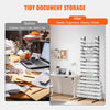 VEVOR Blueprint Storage Rack, Hanging Poster Display Rack 16-Tier, Vertical Blueprint Roll File Holder 2 Rolls/tire, Roll File Storage Rack for Blueprint Map Poster
