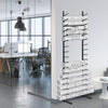 VEVOR Blueprint Storage Rack, Hanging Poster Display Rack 16-Tier, Vertical Blueprint Roll File Holder 2 Rolls/tire, Roll File Storage Rack for Blueprint Map Poster