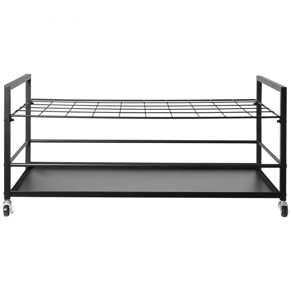 VEVOR Blueprint Storage Rack, 50 Slots Blueprint Holder with Wheels, Mobile Metal Blueprint Storage Cart for Construction Plan Map Poster Architectural, Roll File Holder for Home, Office, School