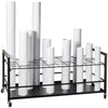 VEVOR Blueprint Storage Rack, 50 Slots Blueprint Holder with Wheels, Mobile Metal Blueprint Storage Cart for Construction Plan Map Poster Architectural, Roll File Holder for Home, Office, School