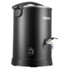 VEVOR Wax Melter for Candle Making, 8.5 Qts, Fast and Even Heating, with Easy Pour Spout and Temperature Control, Hourglass Base for Non-Stick Smooth Flow, Wax Melting Pot for Making Candles Soaps