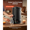 VEVOR Wax Melter for Candle Making, 8.5 Qts, Fast and Even Heating, with Easy Pour Spout and Temperature Control, Grooved Base for Non-Stick and Smooth Flow, Wax Melting Pot for Making Candles Soaps
