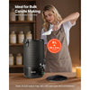 VEVOR Wax Melter for Candle Making, 8.5 Qts, Fast and Even Heating, with Easy Pour Spout and Temperature Control, Grooved Base for Non-Stick and Smooth Flow, Wax Melting Pot for Making Candles Soaps