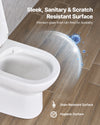 VEVOR one-piece elongated toilet - detail view 2